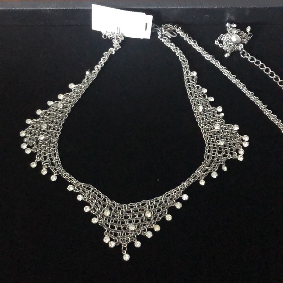 Express Accessories - Women’s Chain Belt with rhinestone detailing NWT